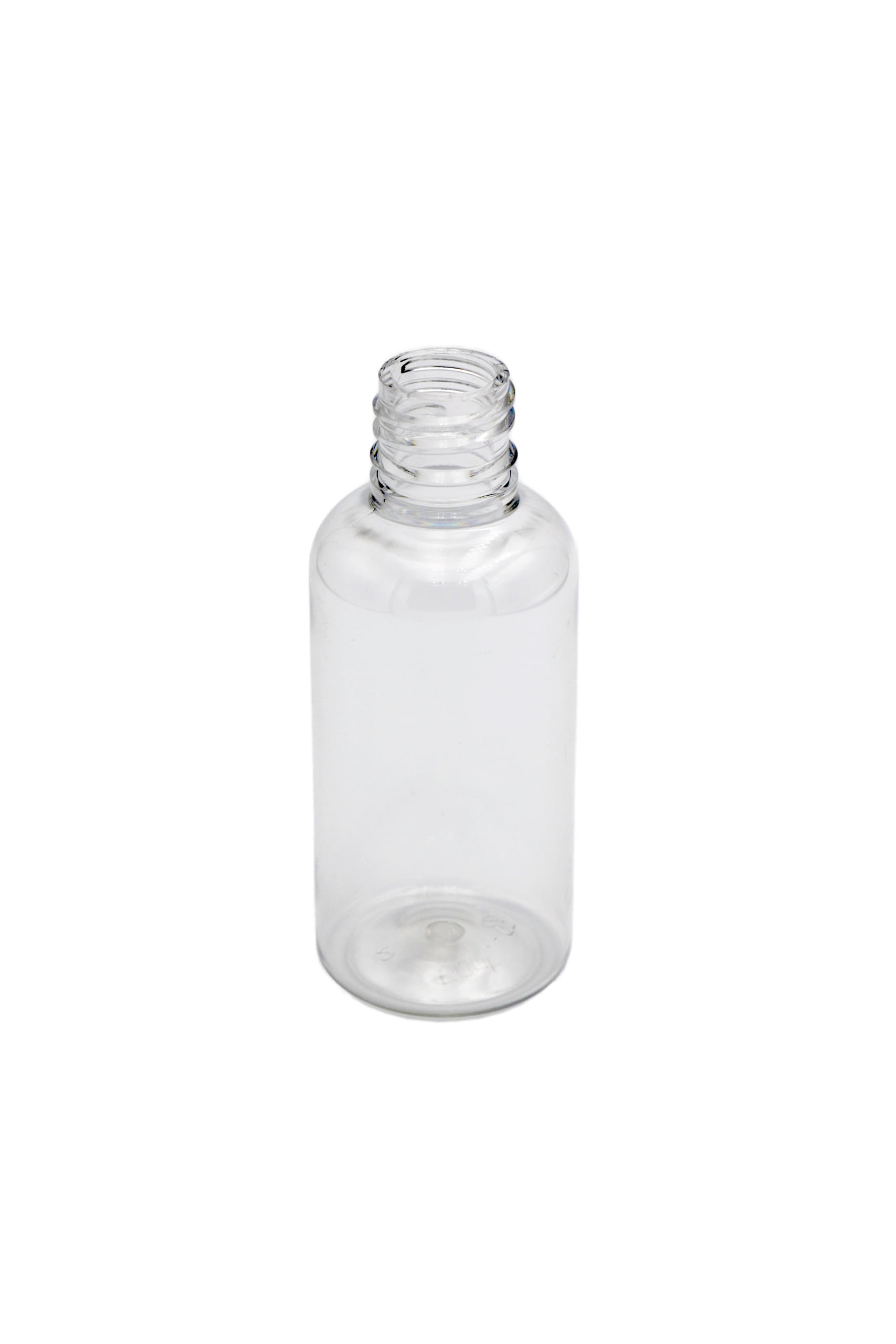 Bottiglia rotonda da 30 ml in PET, 18/415 con anello a strappo