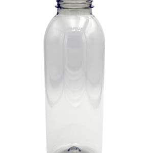 500ml Weithalsflasche rPET, 100% Reziklat