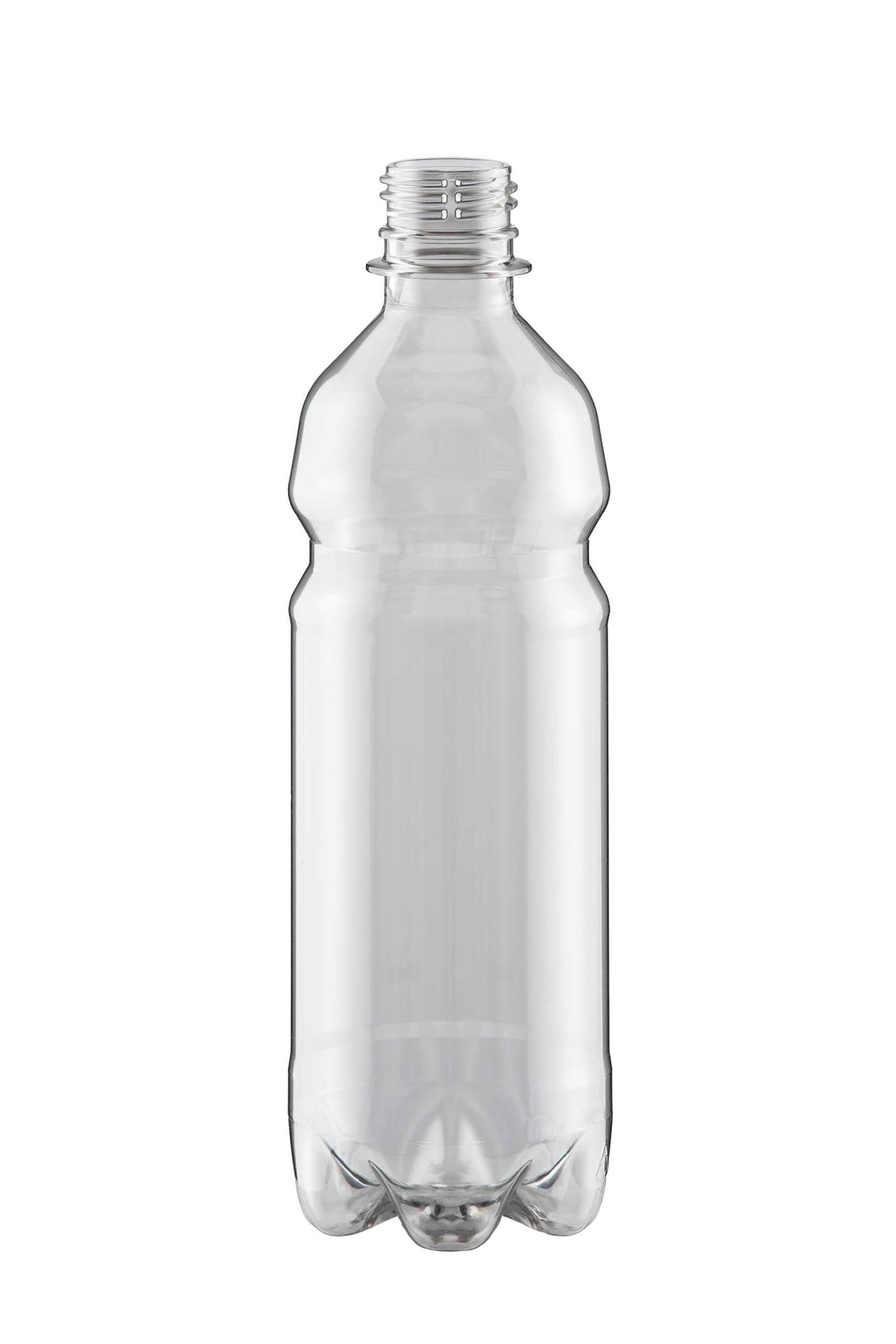 500ml PET Getränkeflasche mit Griffmulde