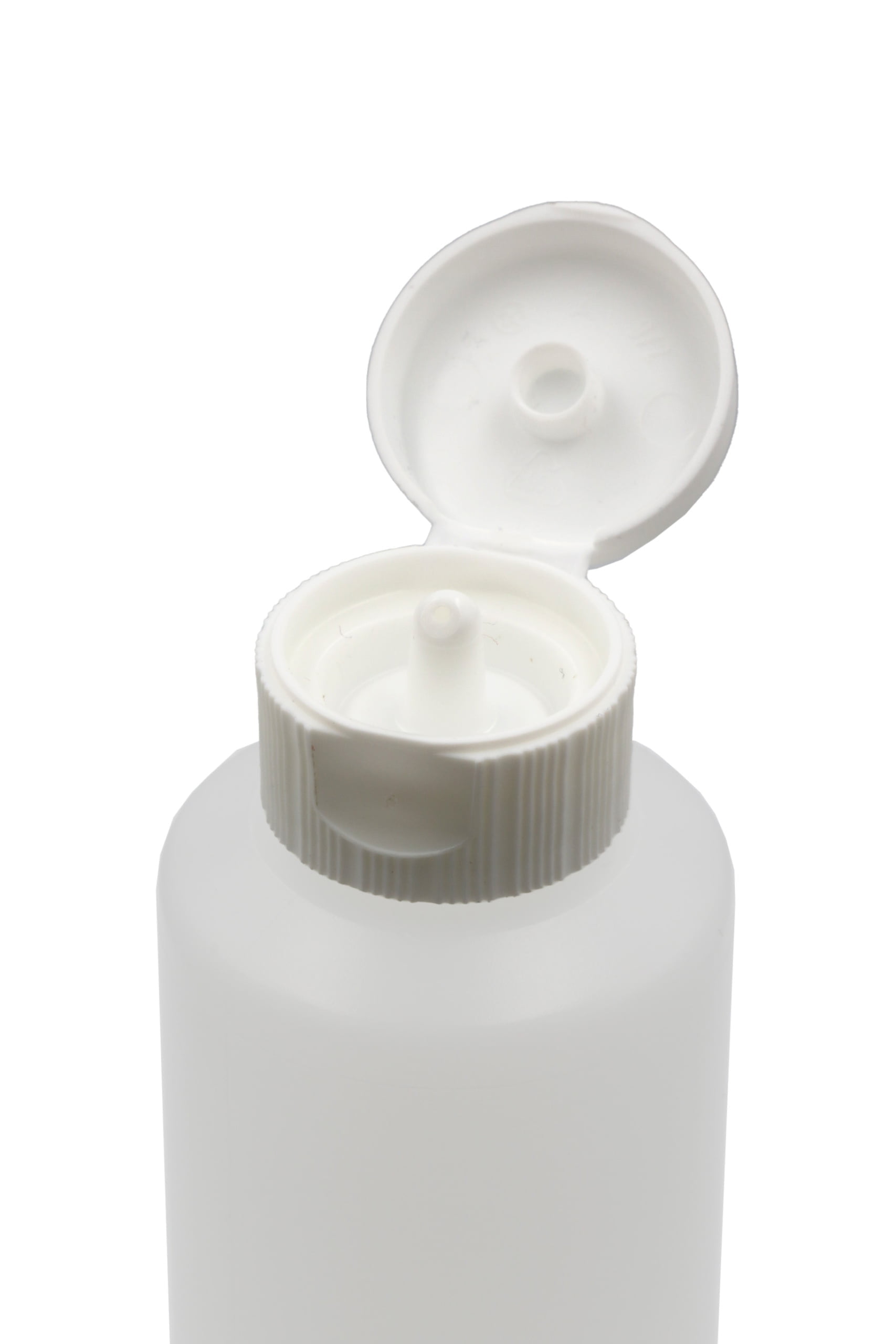 Fermeture à clapet blanche, ouverture en biais de 1 mm