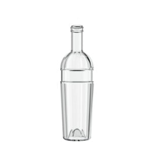750ml Wein/Sekt Glasflasche LALISO