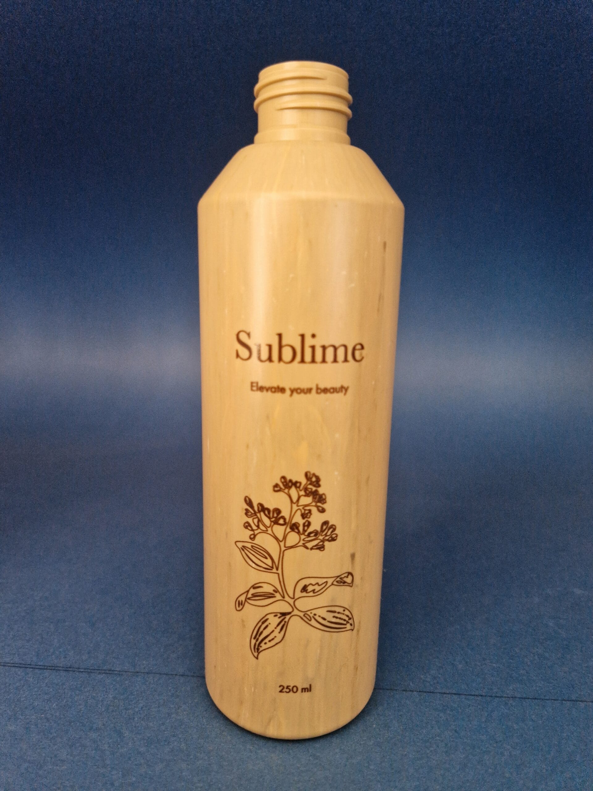 250ml Rundflasche Subag HD-PE, 24/410 - Bild 3